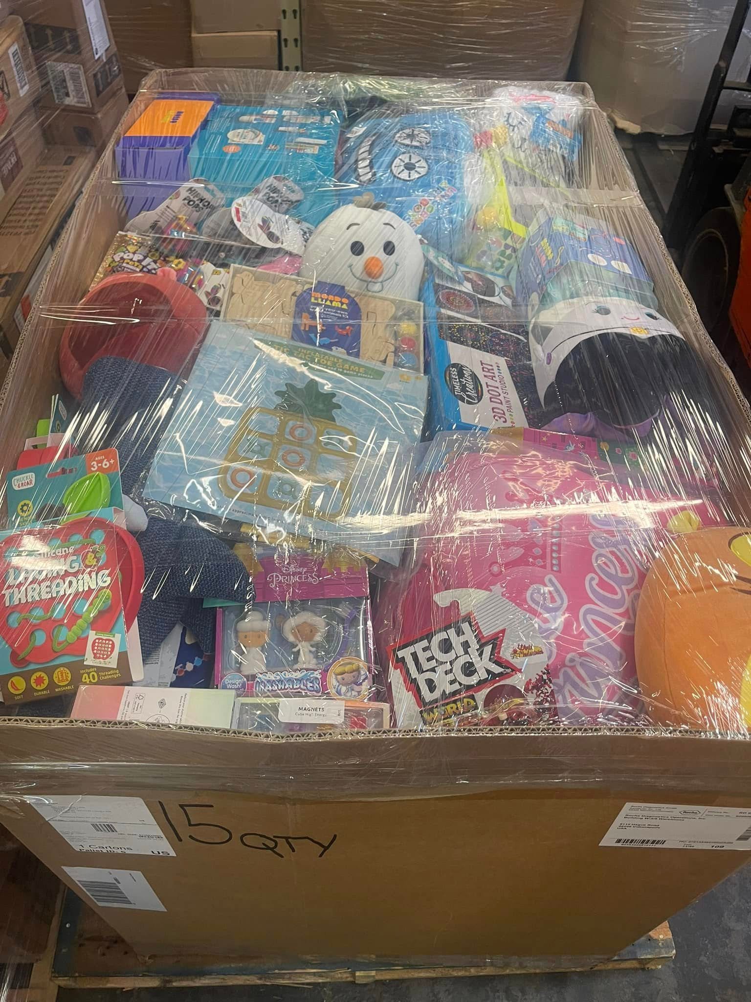 toys pallets Europe wholesale supplier