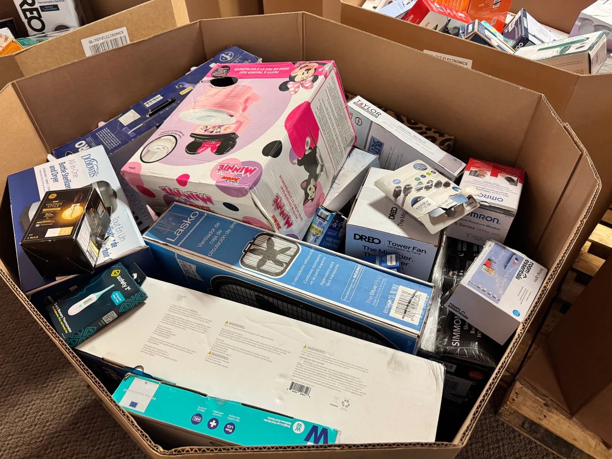 Wholesale Tested Electronics & Appliances Pallet – Mixed Consumer Items
