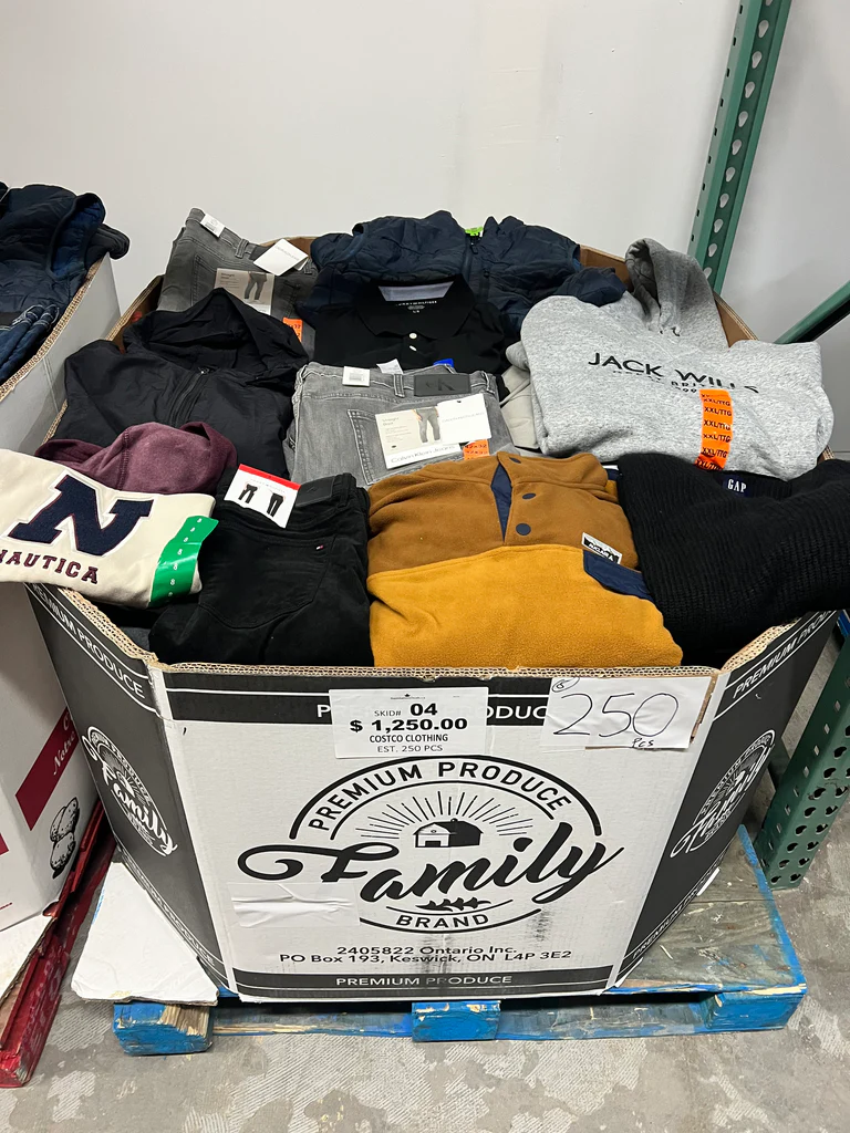 Brand Name Clothing #4 – 250pcs